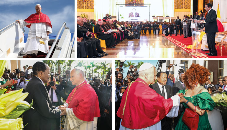 Rencontre historique entre le Président Paul BIYA et le Pape Léon XIV au Palais de l’Unité